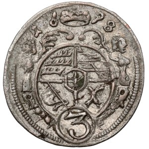 Silesia, Chrystian Ulryk, Greszel 1698 LL, Olesnica