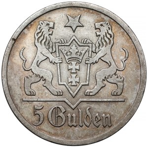 Danzica, 5 fiorini 1927