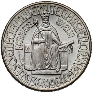 CuNi 10 zlotych sample 1964 Casimir the Great