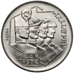 Sample NIKIEL 20 zlotych 1974 Miner, Metallurgist...