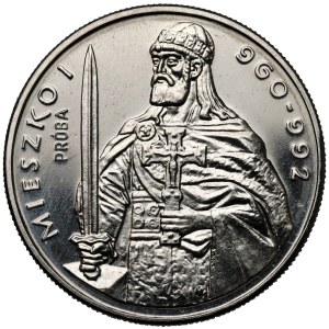 Próba NIKIEL 50 złotych 1979 Mieszko I - półpostać