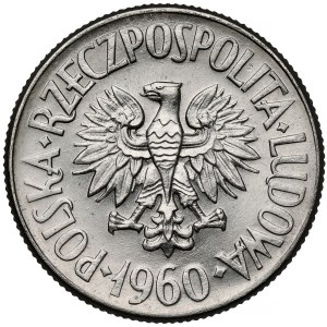Próba NIKIEL 5 złotych 1960 Statek Waryński