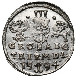 Sigismund III Vasa, Troika Vilnius 1594 - beautiful