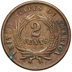 USA, 2 cents 1864, Philadelphia