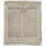 Powstanie Listopadowe, 3 grosze 1831 KG + Kuryer Polski No.568