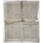 Powstanie Listopadowe, 3 grosze 1831 KG + Kuryer Polski No.568