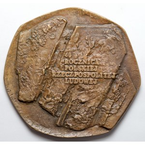 Stasinski, Medal of SPOŁEM in Poznań - 40 years of PRL (OPUS 1209)