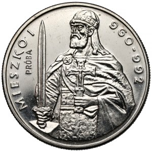 NIKIEL 50 gold sample 1979 Mieszko I - half figure