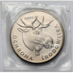 Sample NIKIEL 100 zlotych 1978 Moose head - bundle