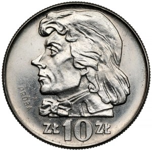 Sample NIKIEL 10 zlotych 1966 Tadeusz Kościuszko