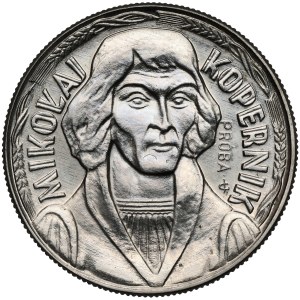 Próba NIKIEL 10 złotych 1967 Kopernik