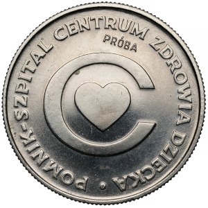 Sample NIKIEL 20 zlotych 1979 Children's Health Center Hospital