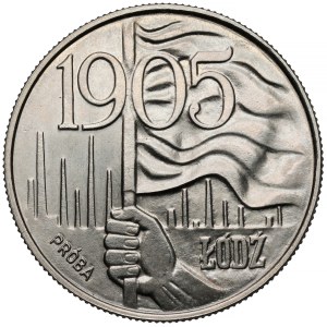 Sample NIKIEL 20 zlotys 1980 Łódź 1905