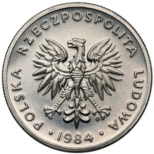 Sample NIKIEL 20 zlotych 1984