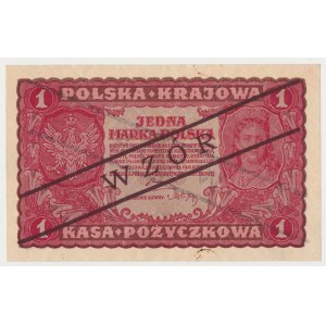 WZÓR 1 mkp 1919 Sierpień - I Serja GH