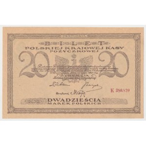 20 mkp 1919 May - K - 6 digits separated by a comma