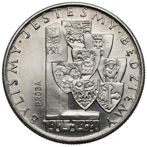 Próba NIKIEL 10 złotych 1970 Byliśmy, Jesteśmy...