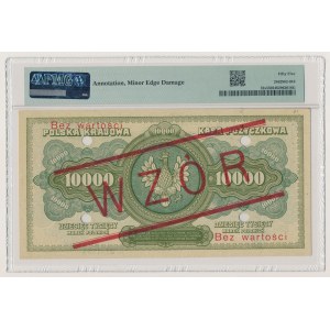 WZÓR 10.000 mkp 1922 - A 1234567 / 8901234