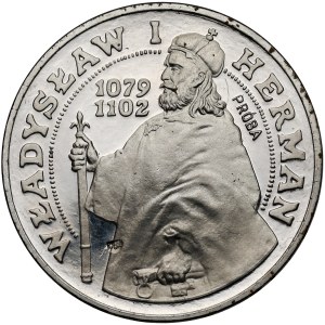 Próba NIKIEL 200 złotych 1981 Władysław I Herman - półpostać