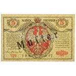 MUSTER Generał 5 mkp 1916 - awers i rewers - KOMPLET