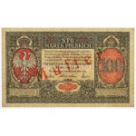 MUSTER General 100 mkp 1916 - obverse and reverse - COMPLETE.