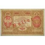 MUSTER General 1,000 mkp 1916 - obverse and reverse - COMPLETE.