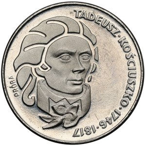 NIKIEL 100 zlotych sample 1976 Tadeusz Kosciuszko - straight on