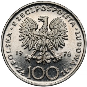 NIKIEL 100 zlotych sample 1976 Tadeusz Kosciuszko - straight on