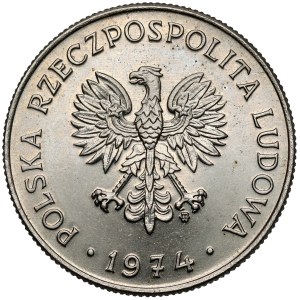 Sample NIKIEL 10 zlotych 1974 Sienkiewicz