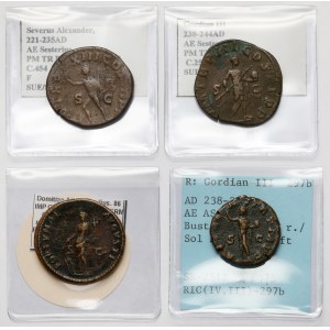Roman Empire, Sesterce and Aces, Rome - set (4pcs)
