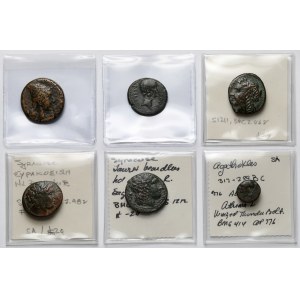 Greece, Bronzes - set (6pcs)