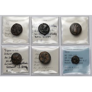 Greece, Bronzes - set (6pcs)