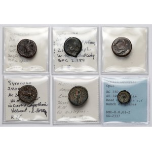 Greece, Bronzes - set (6pcs)