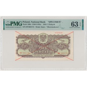 WZÓR 5 złotych 1944 ...owe - HY