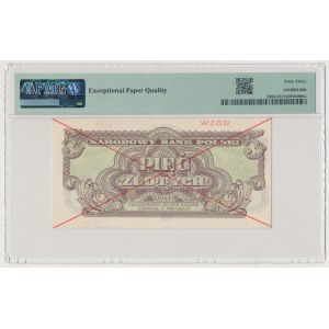 WZÓR 5 złotych 1944 ...owe - HY