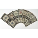 USA, 1 - 50 Dollars, 1923-1963 - set (8pcs)