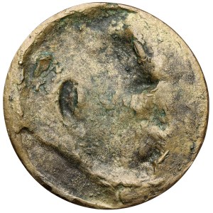 Medallion (11cm) Józef Piłsudski (E. Haupt)