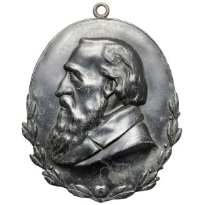 Placard of Jozef Ignacy Kraszewski (19th/20th century).