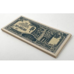 Malaya, Japanese Occupation, 10 Dollars (1942-44) - set (39pcs)