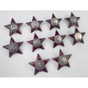 Russia / USSR, Order of the Red Star - set (10pcs)