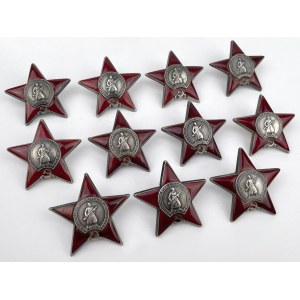 Russia / USSR, Order of the Red Star - set (11pcs)