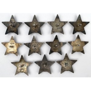 Russia / USSR, Order of the Red Star - set (11pcs)