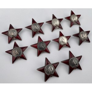 Russia / USSR, Order of the Red Star - set (10pcs)