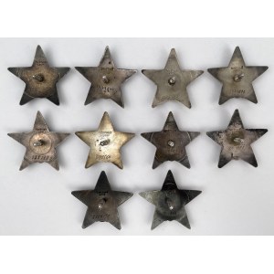 Russia / USSR, Order of the Red Star - set (10pcs)