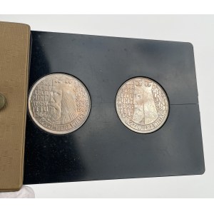 10 złotych 1964 Kazimierz Wielki - zestaw w etui 600-lecia Uniwersytetu Jagiellońskiego