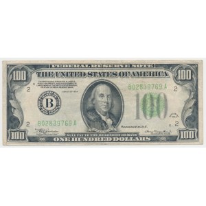 États-Unis, 100 dollars 1934