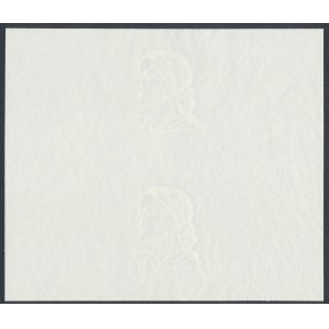Paper with double watermark as on 50 zloty bill 1948