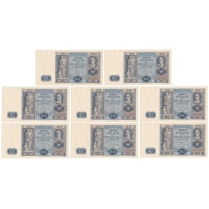 20 zlotys 1936 - CK - set (8pcs)