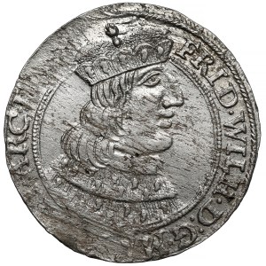 Prussia, Frederick William, 6 groschen Königsberg 1658