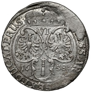 Prussia, Frederick William, 6 groschen Königsberg 1658
